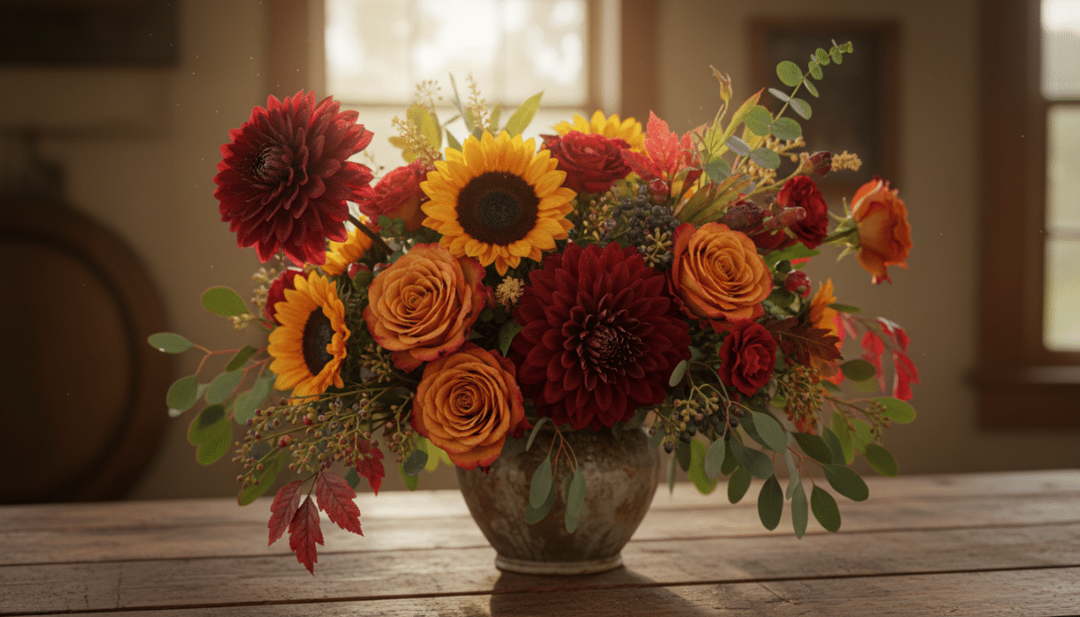 Summer-to-Autumn Bouquet