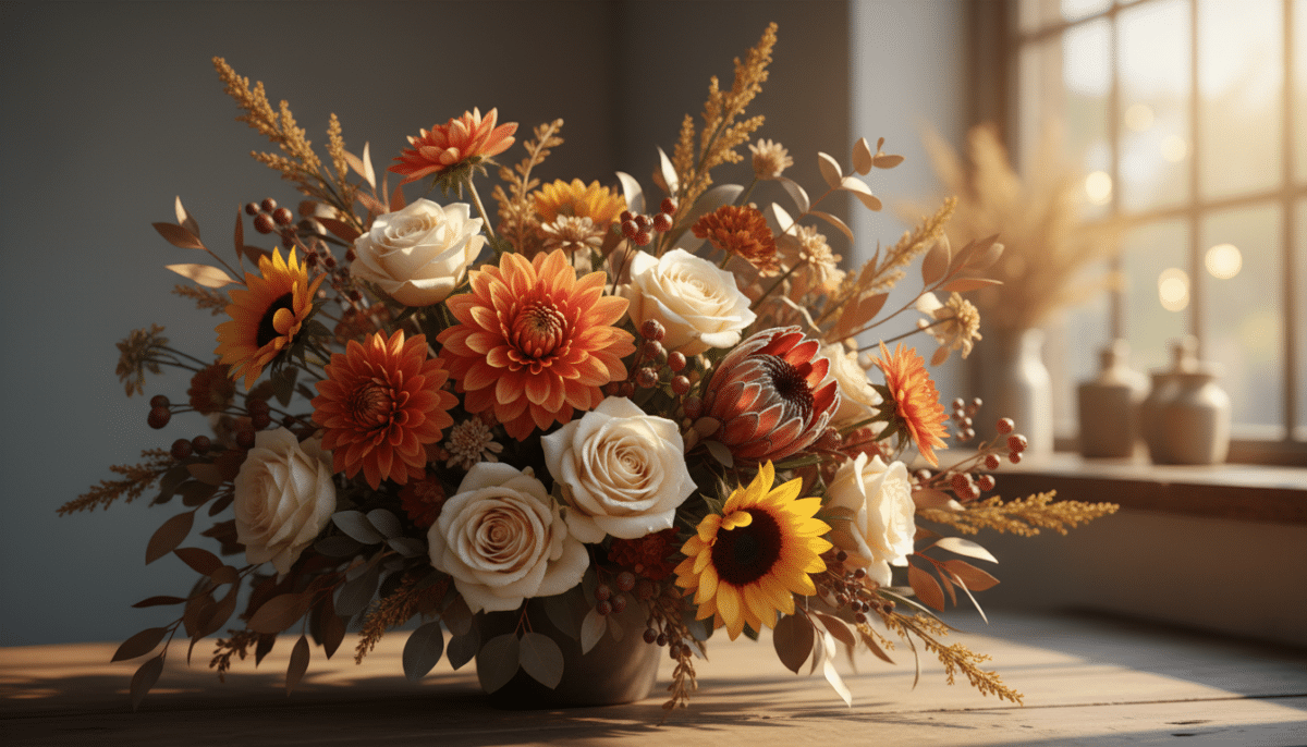 Summer-to-Autumn Bouquet