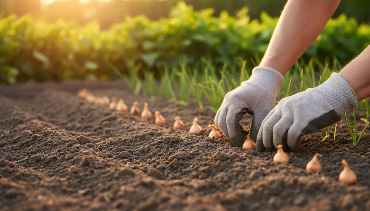 optimal onion planting