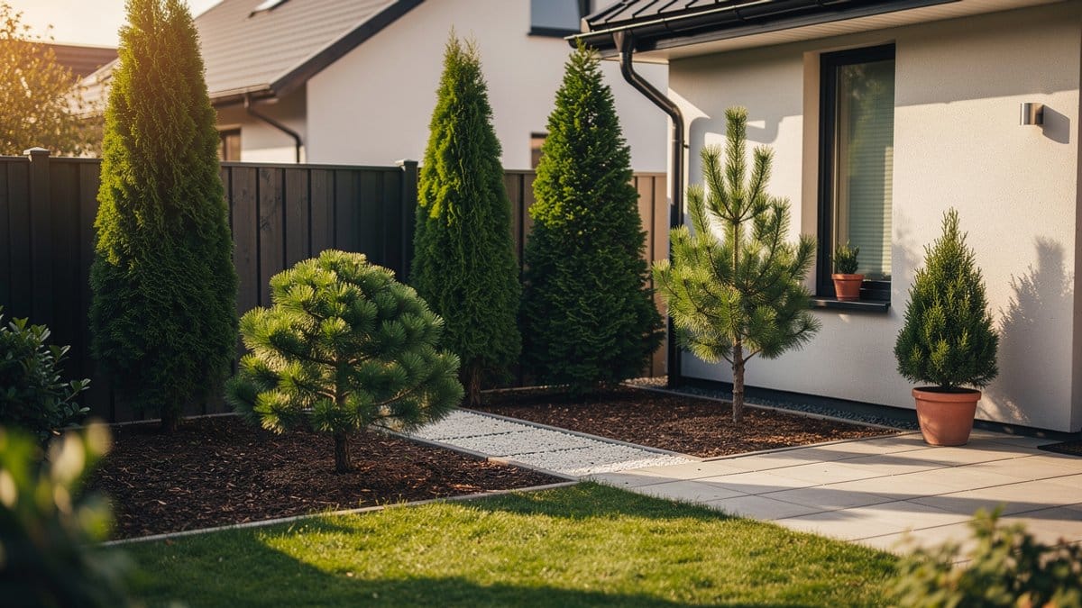 evergreen trees for small yards