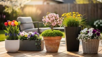 outdoor plant planter ideas