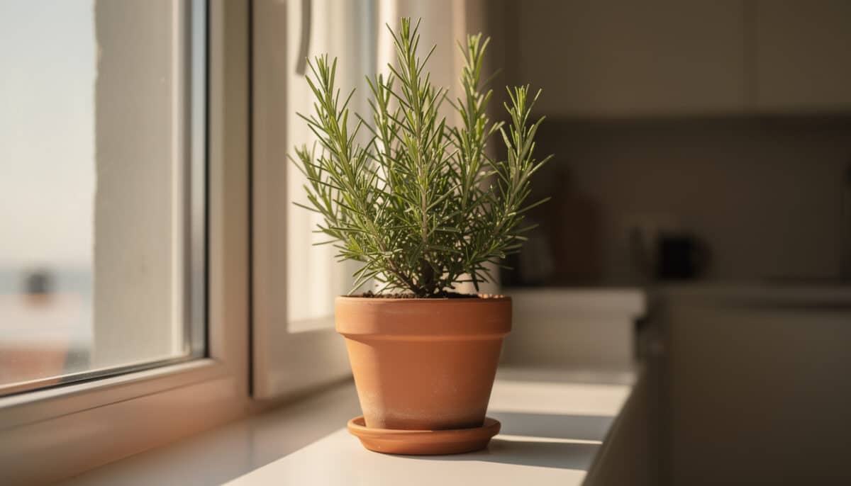 growing rosemary indoors