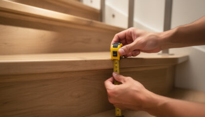 Measuring Stairs for Carpet