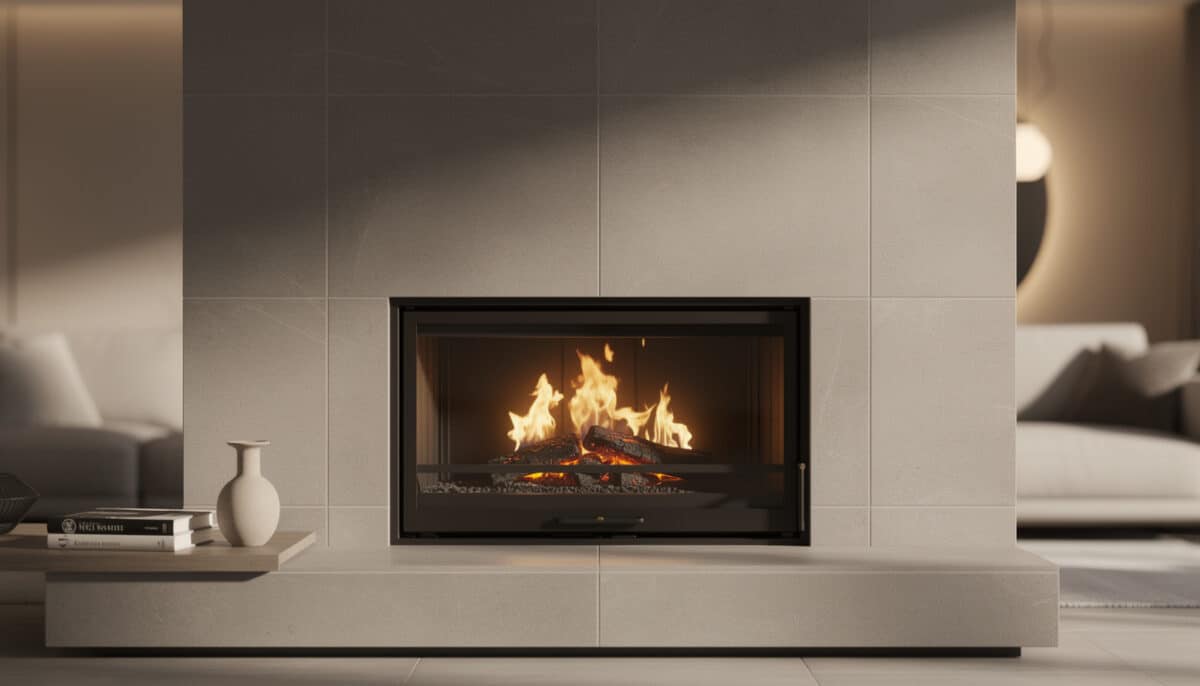 fireplace tile installation
