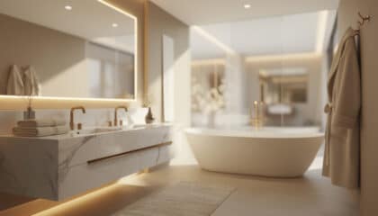 luxury bathroom design