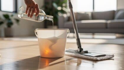 vinegar floor cleaner