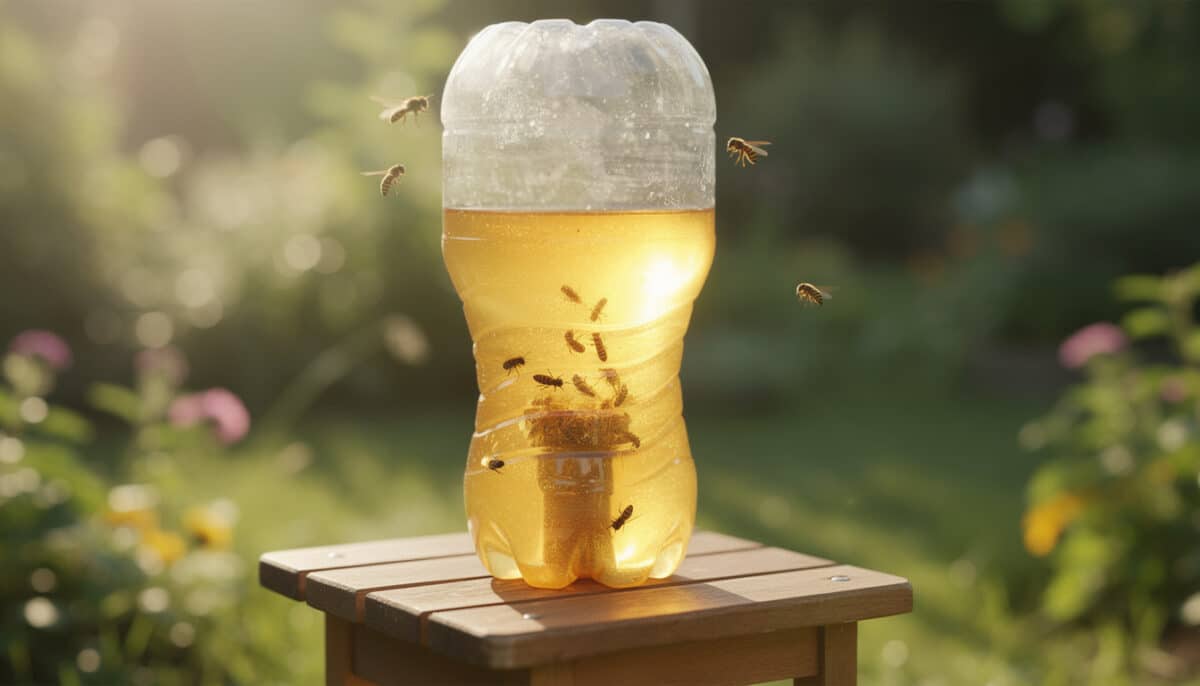 diy yellow jacket trap