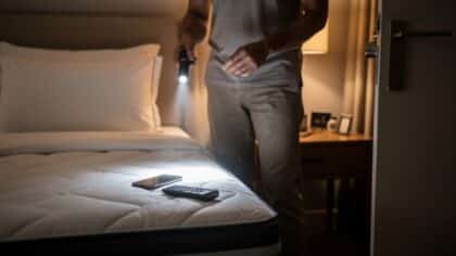 bedroom germ hotspots