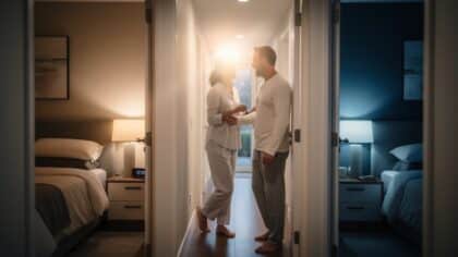 separate bedrooms couples