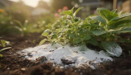 diatomaceous earth garden pest control