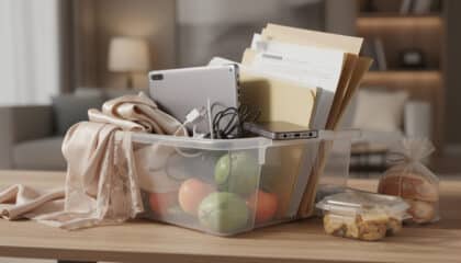 what not to store in bins