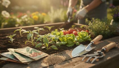 summer garden preparation