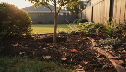 where to mulch in yard