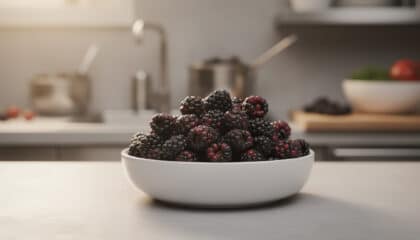how to wash blackberries