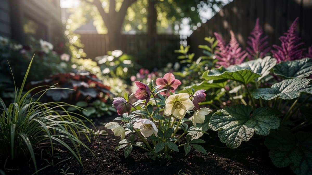 shade garden flowers