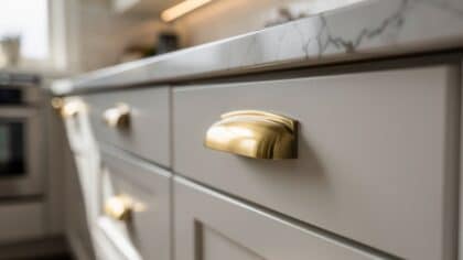 kitchen cabinet cup pulls