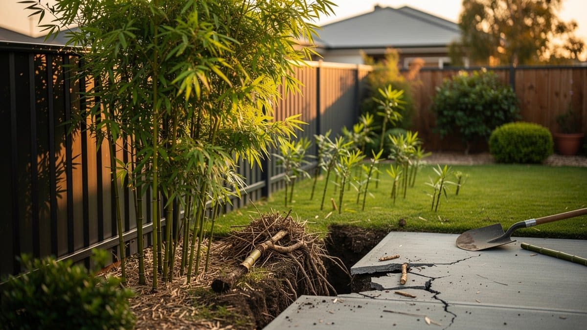 bamboo landscaping problems