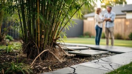 bamboo landscaping problems