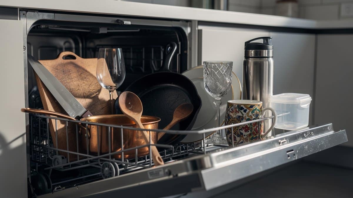 items not dishwasher safe