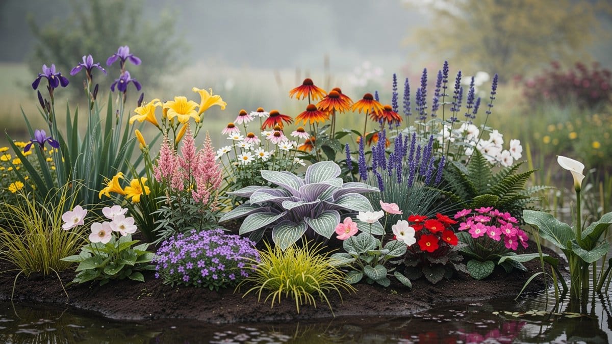 perennials for wet soil