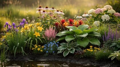 perennials for wet soil