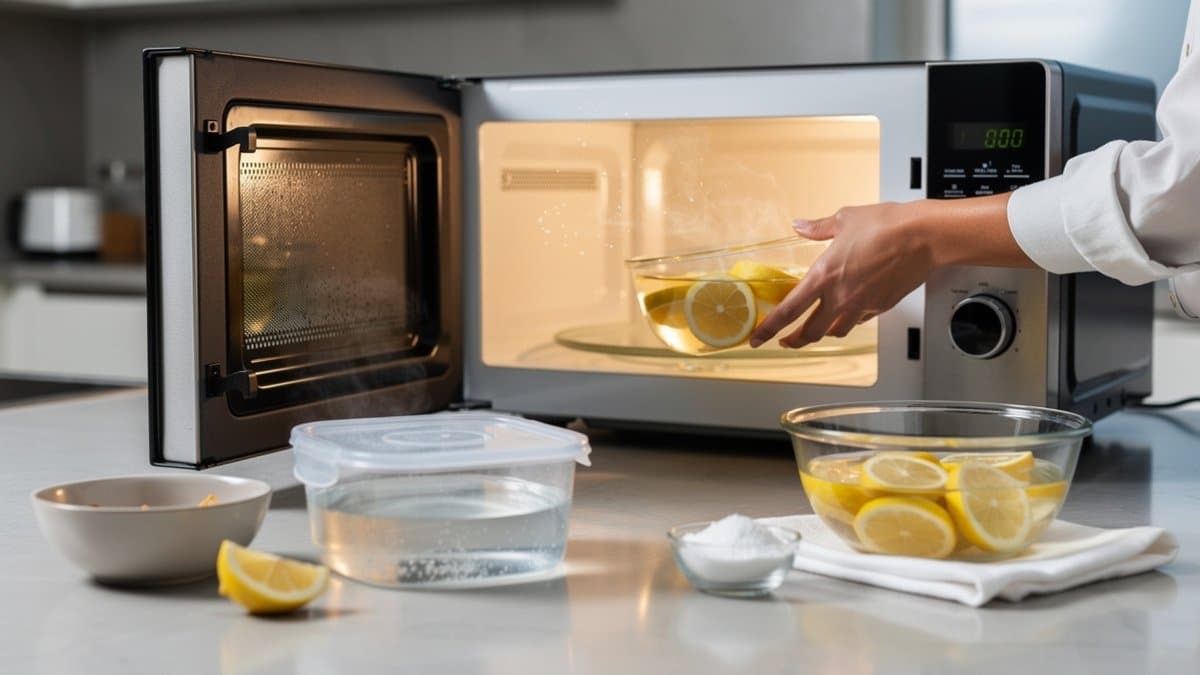 natural microwave odor removal