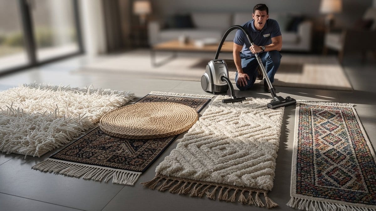 hard to vacuum rugs