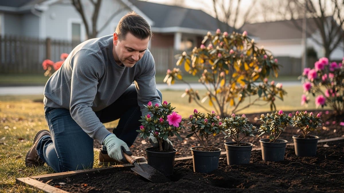 when to plant azaleas