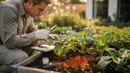 crushed red pepper garden pests