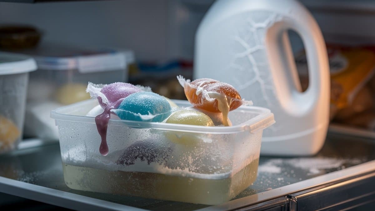 frozen laundry detergent dangers
