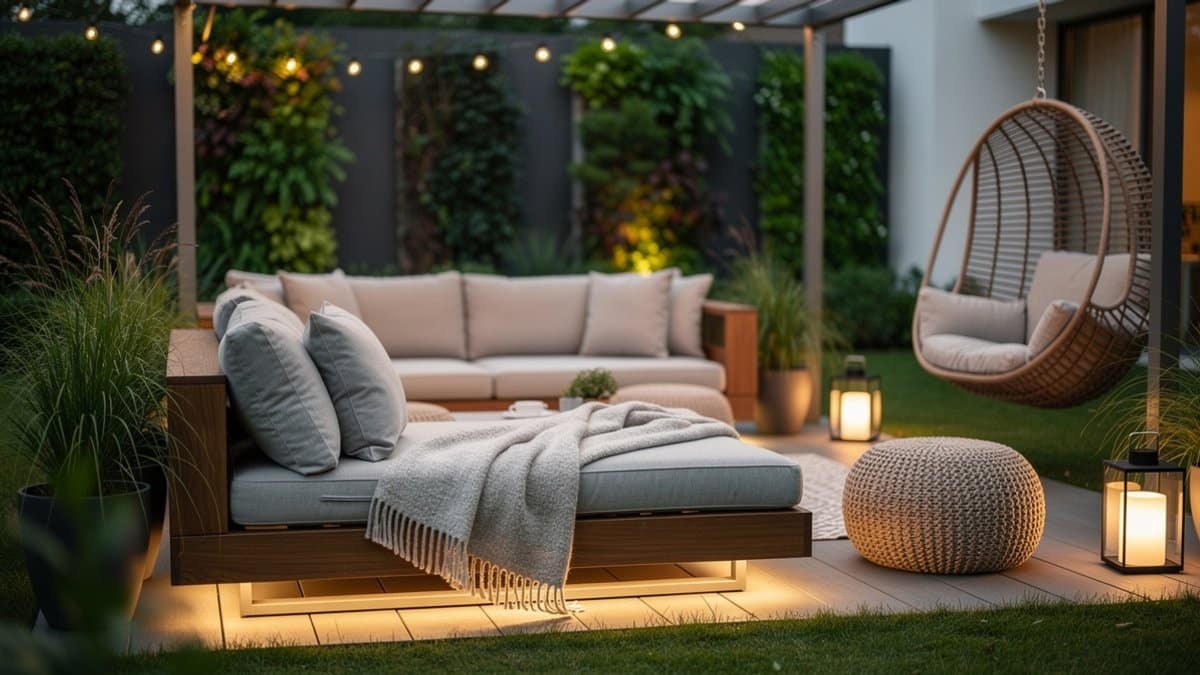 outdoor seating arrangement