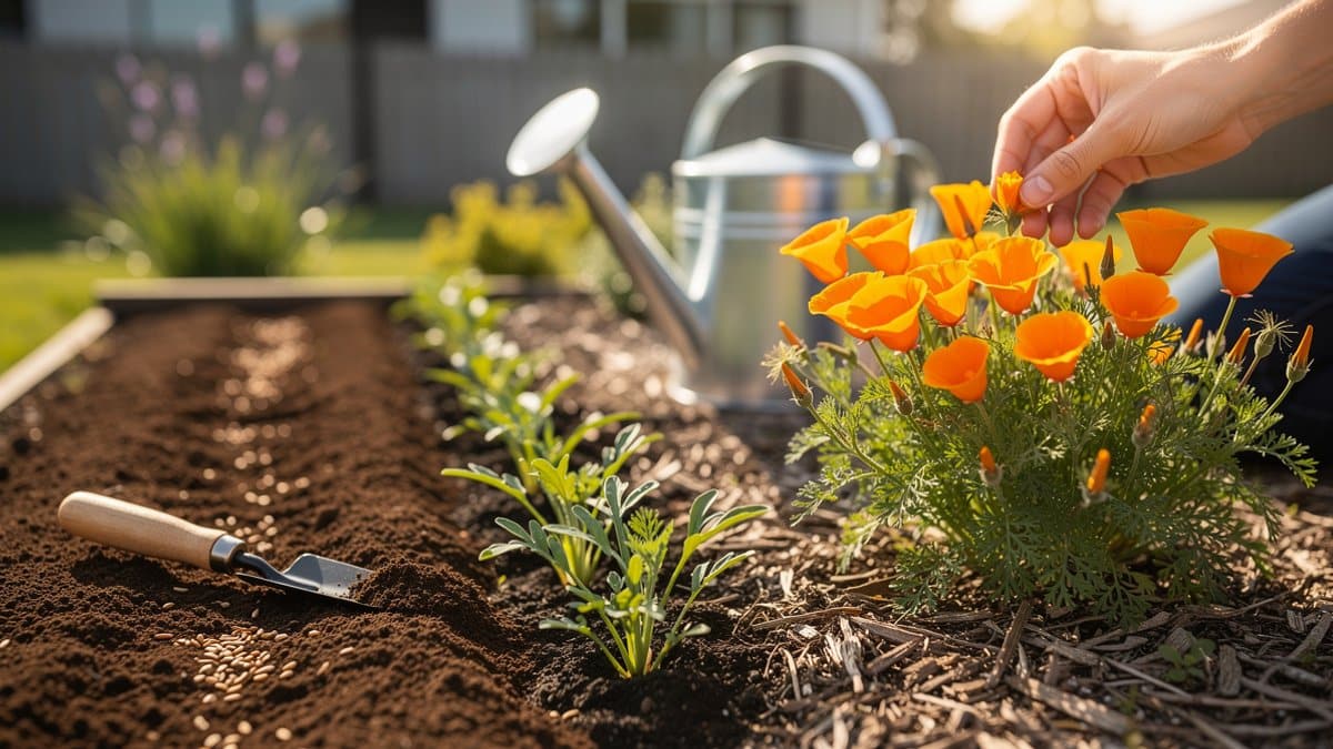 california poppy care