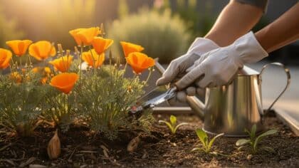 california poppy care