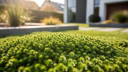 irish moss lawn