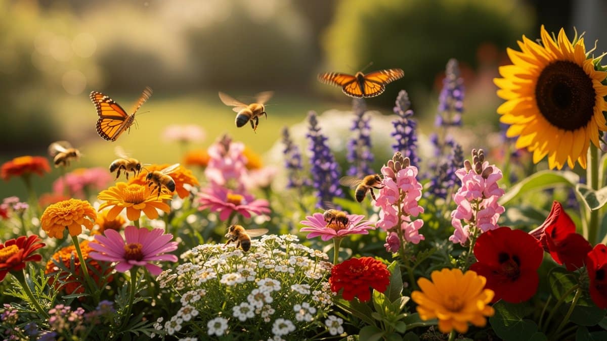 annual flowers for pollinators
