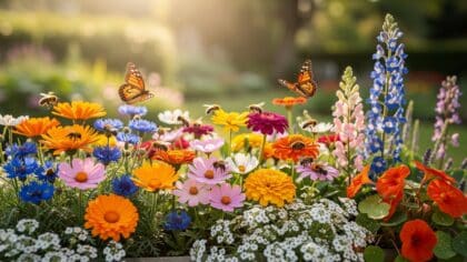 annual flowers for pollinators