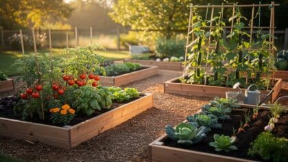 vegetable garden layout