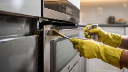 hidden oven cleaning spots