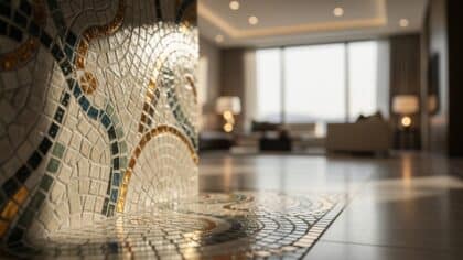 mosaic tile home trend