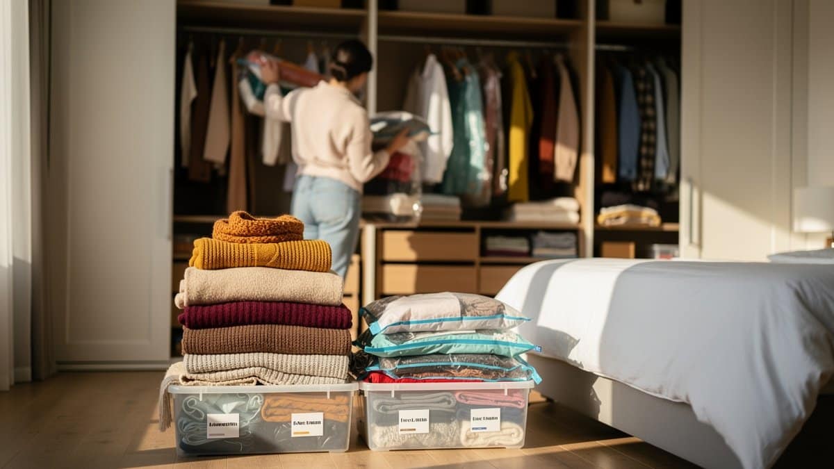 seasonal swap decluttering