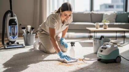 carpet cleaning tips