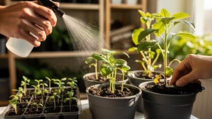 seedling watering schedule