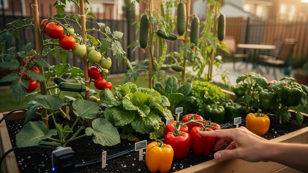 high yield vegetables small garden