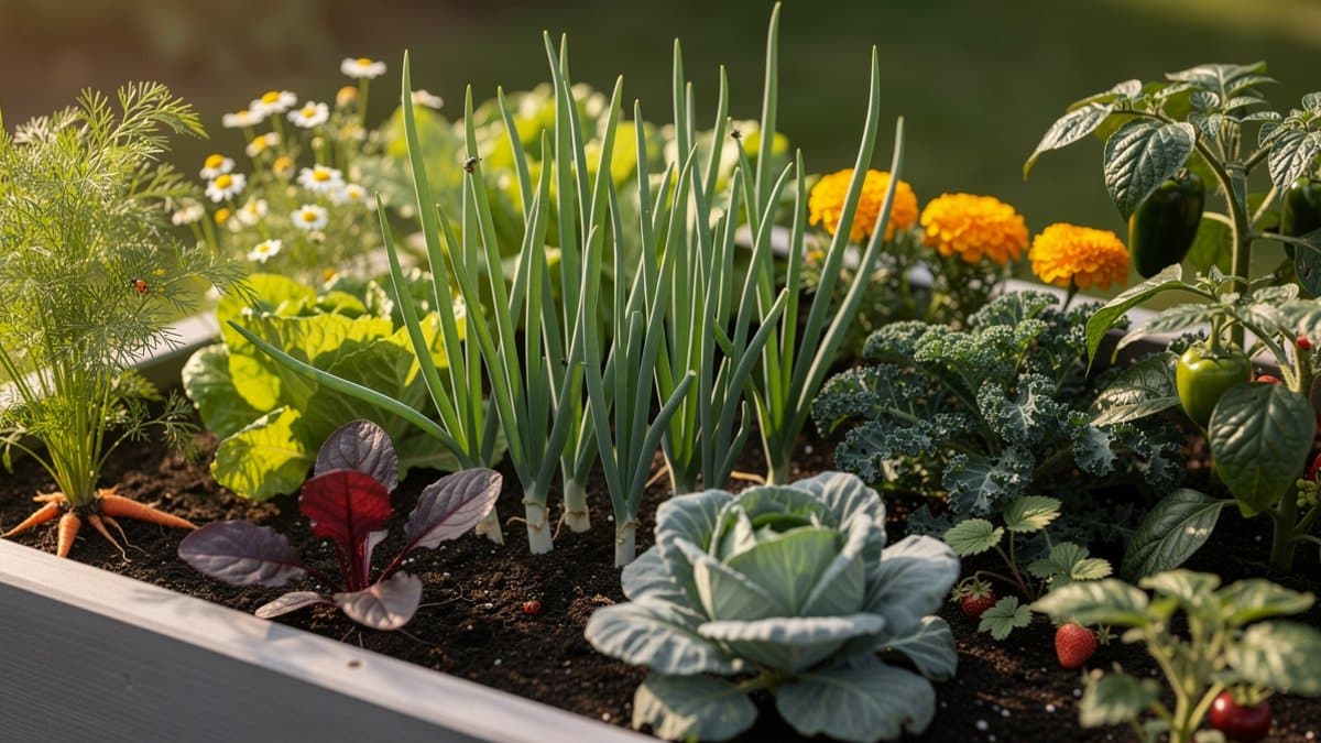 onion companion plants