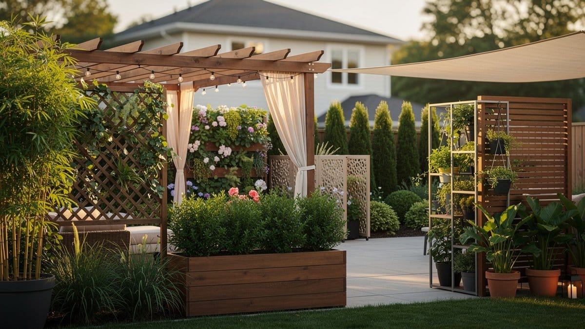 yard privacy ideas