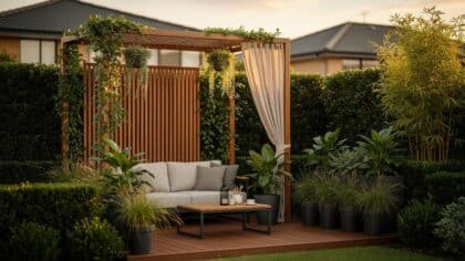 yard privacy ideas