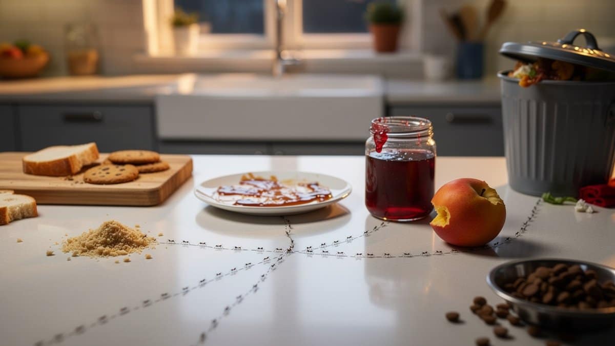 kitchen habits attract ants