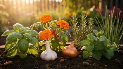 vegetables that repel pests