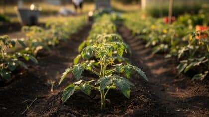 tomato plant spacing