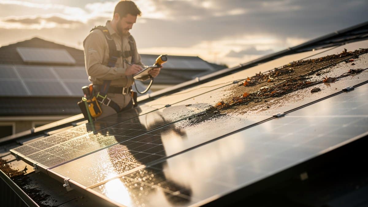 how often clean solar panels